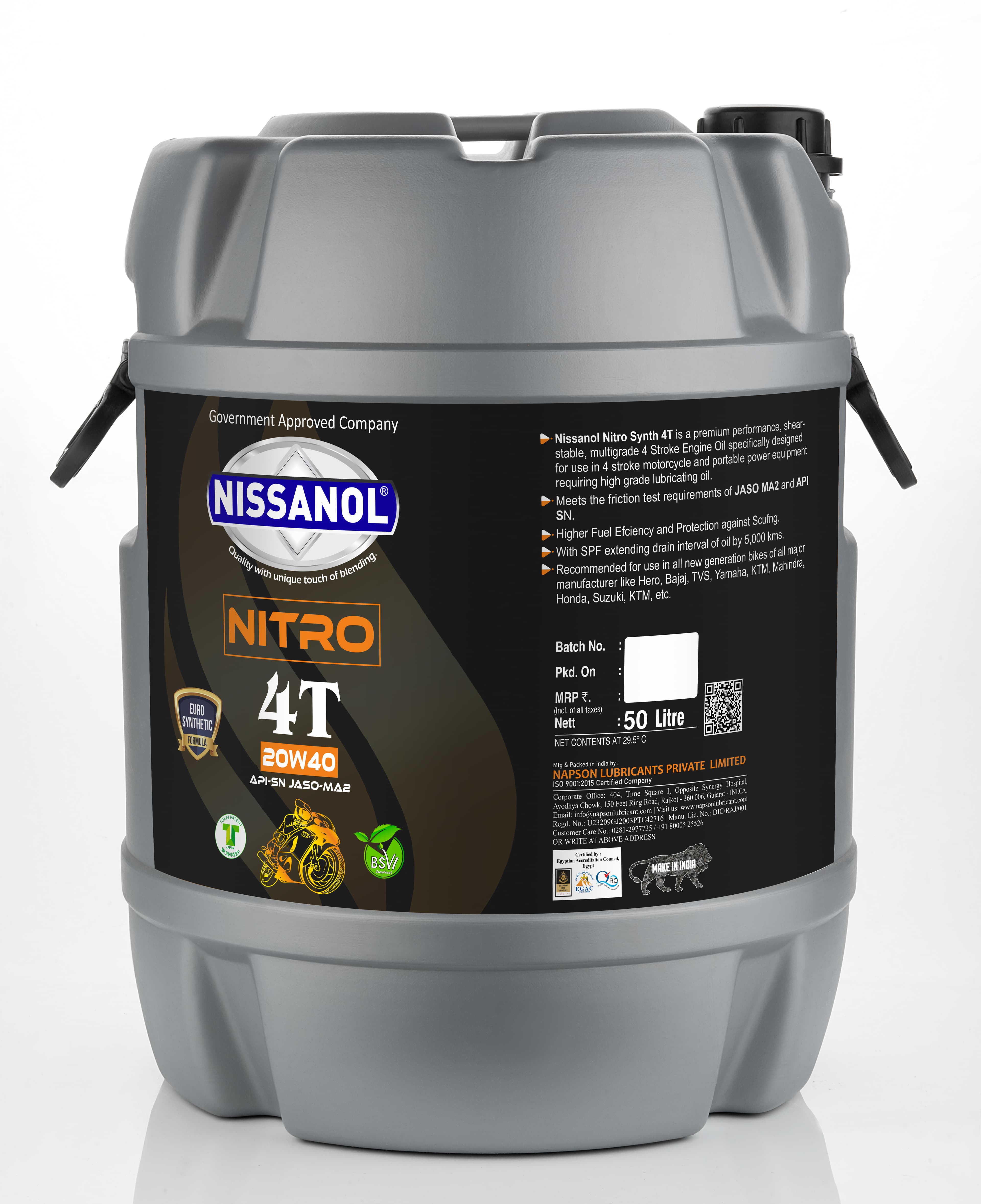 Nitro 4T 20W40 - 3